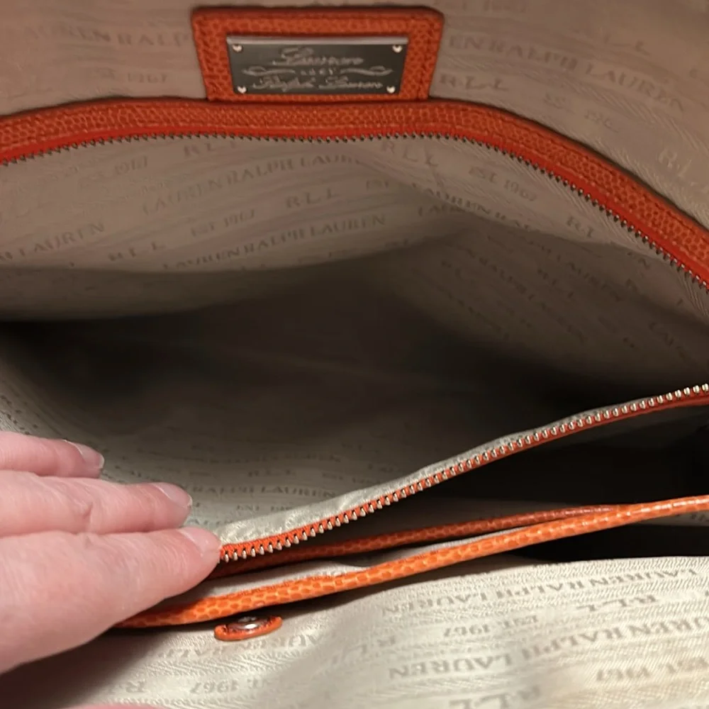 Ralph Lauren, leather tote bag - Picture 5 of 8